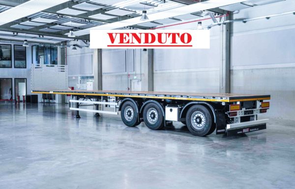 VENDUTO – FAYMONVILLE MAXTRAILER MAX200 SKAN R22.5 3 ASSI PIANALE FISSO