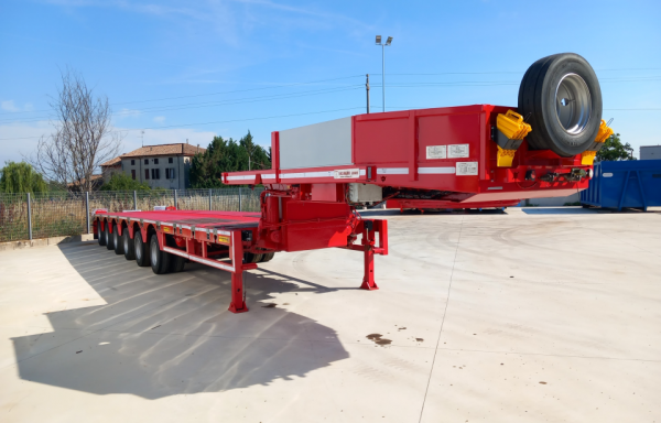 SEMIRIMORCHIO USATO FAYMONVILLE: 6 ASSI COLLO D’OCA 29,5 M
